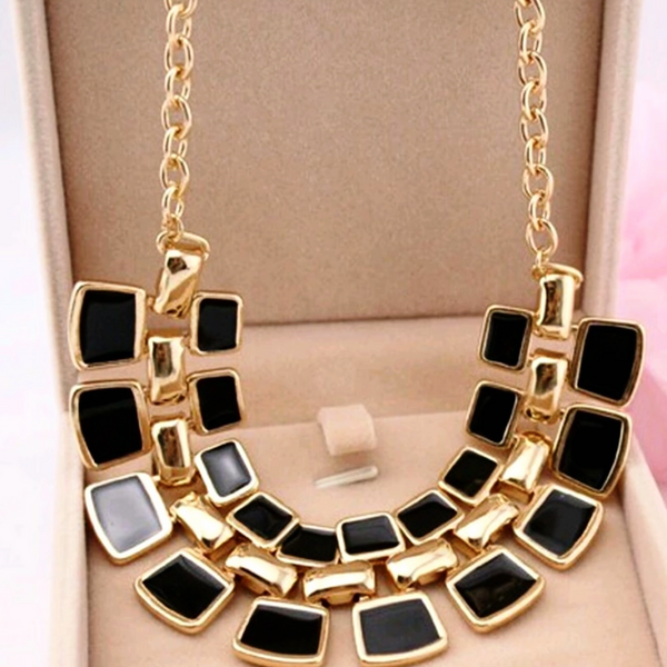 Fashion link chain Plated Necklace