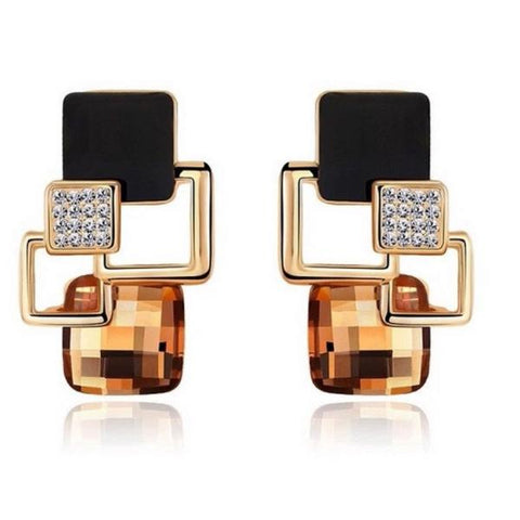 Square Fashion Earrings